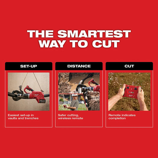 M18 FORCE LOGIC 3 Underground Cable Cutter w/ Wireless remote