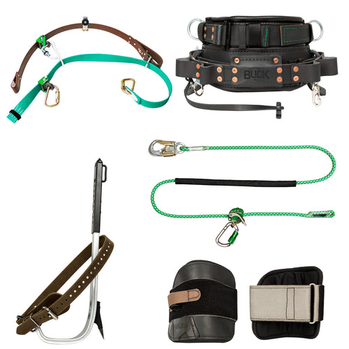 Big Man Climbing Kit with Mid-Length EZSqueeze™ and Inner Web Strap - 400KITQ7