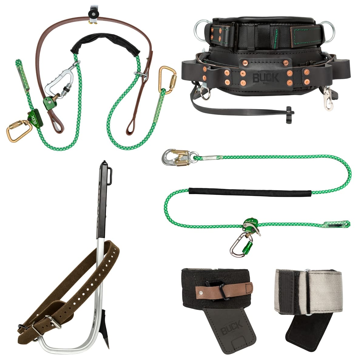 Big Man Climbing Kit with Distribution SuperSqueeze™ with Inner Rope Strap, Cushion Wrap pad, and LeverJust™ – 400KITQ3