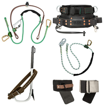 Big Man Climbing Kit with Distribution SuperSqueeze™ with Inner Rope Strap, Cushion Wrap Pad, and BuckAdjuster™ – 400KITQ4