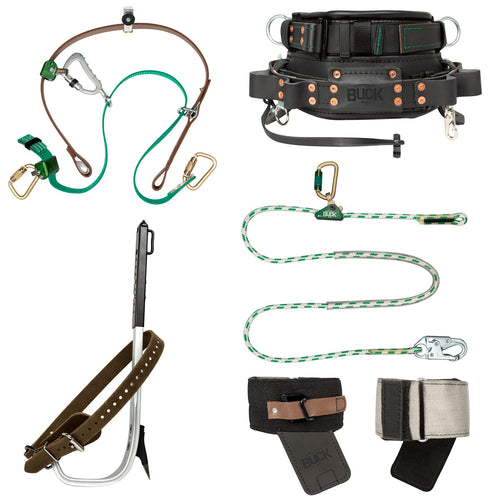 Big Man Climbing Kit with Mid-Length Super Squeeze™ and Inner Web Strap - 400KITQ8