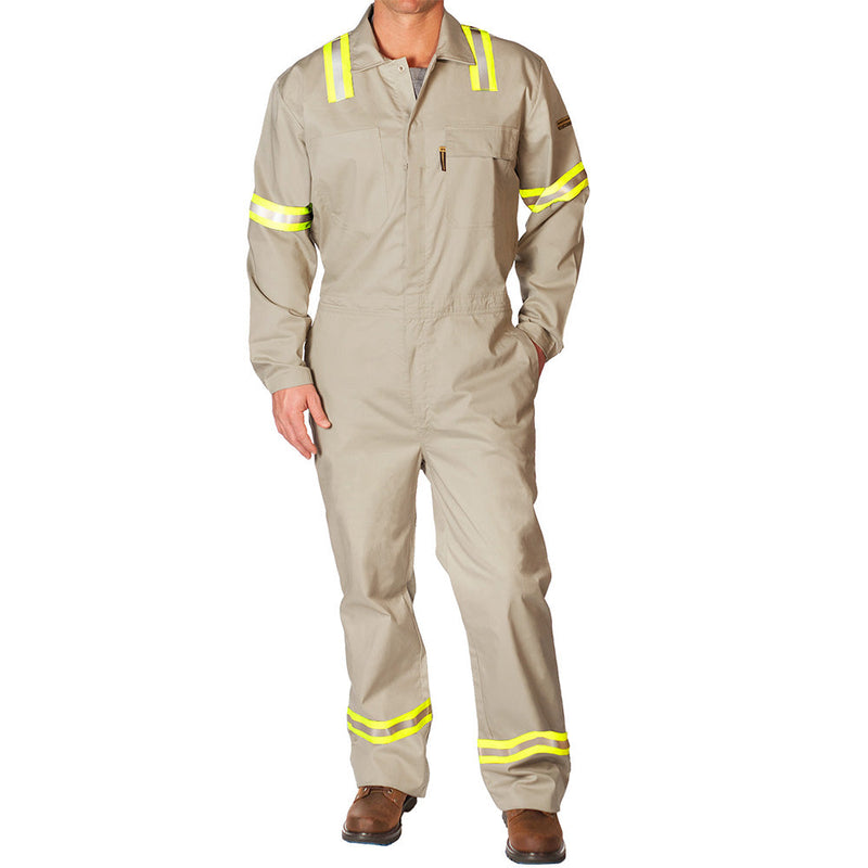Load image into Gallery viewer, Flame Resistant Featherweight Coveralls With Reflective Striping
