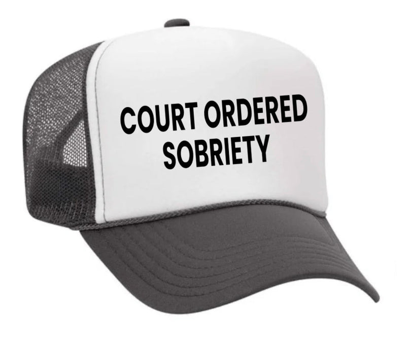 Load image into Gallery viewer, Court Ordered Sobriety Trucker Hat
