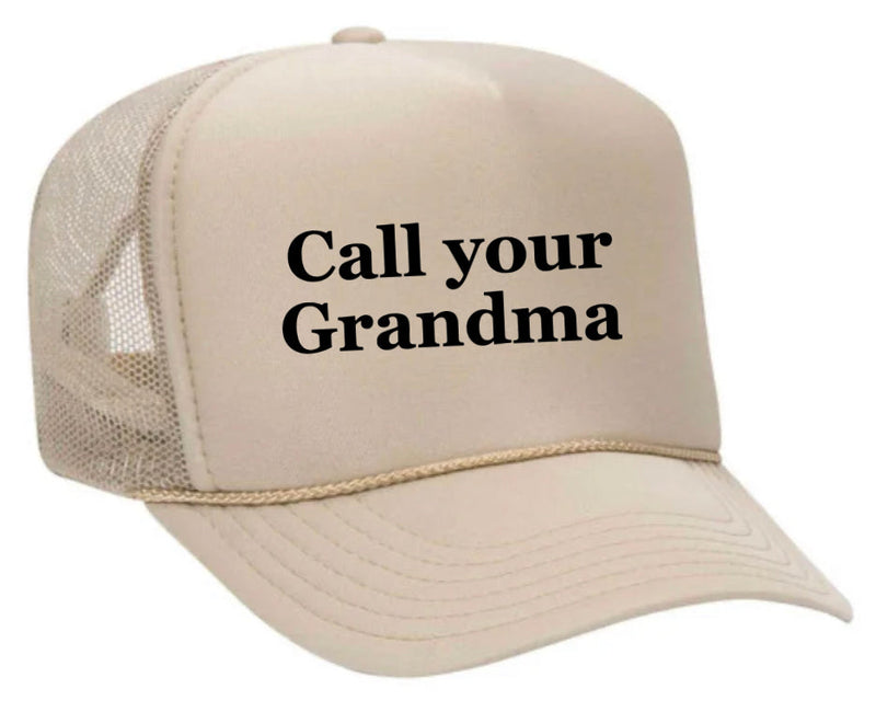 Load image into Gallery viewer, Call Your Grandma Trucker Hat
