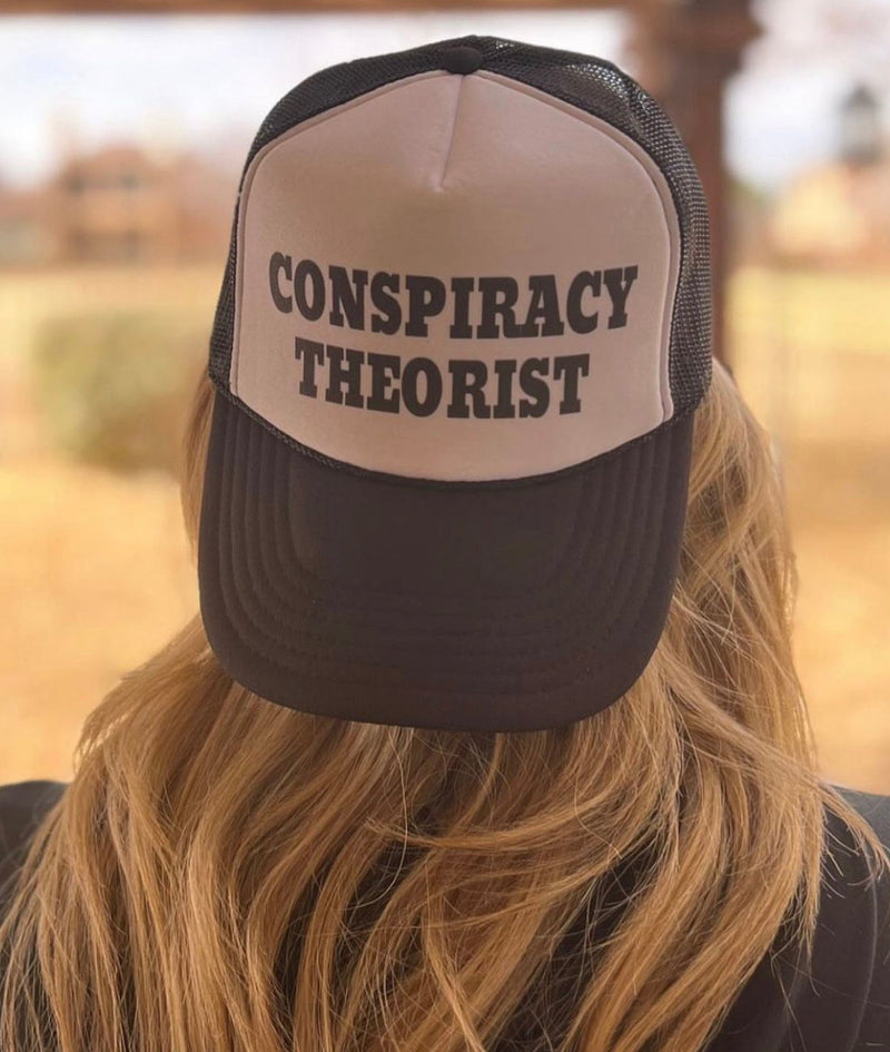 Load image into Gallery viewer, Conspiracy Theorist Trucker Hat
