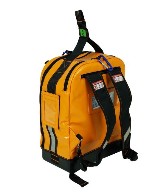 Lifting backpack w/ hard cover 4390 Orange