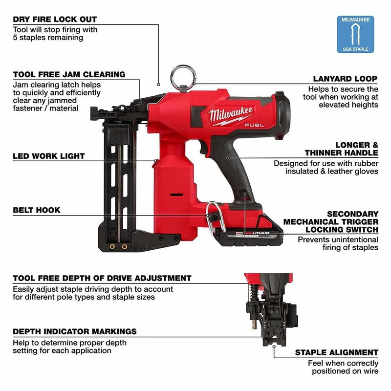 Load image into Gallery viewer, M18 FUEL Utility Fencing Stapler Kit
