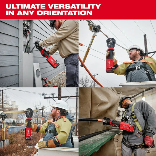 M18 FORCE LOGIC 11T Dieless Latched Linear Utility Crimper Kit