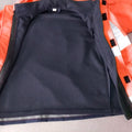 PRO ARC FR/ARC CAT 3 Breathable High Visibility Rainwear Bomber Jacket Orange/Navy