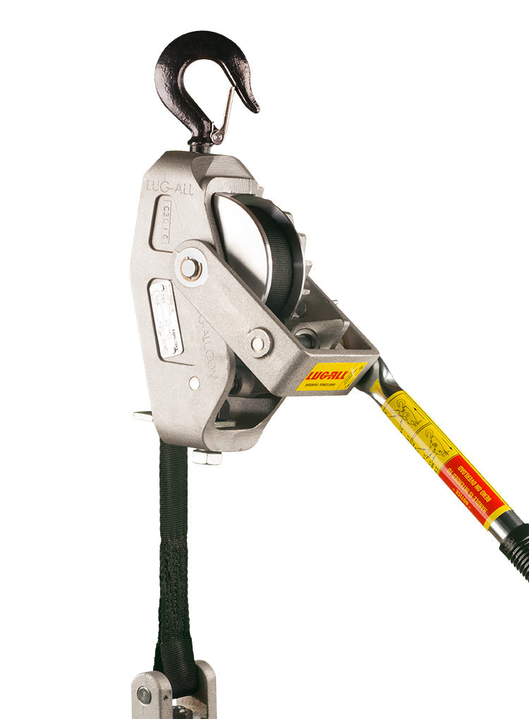 Lug-All 500-A - 1/4 Ton Web Strap Hoist - view 2