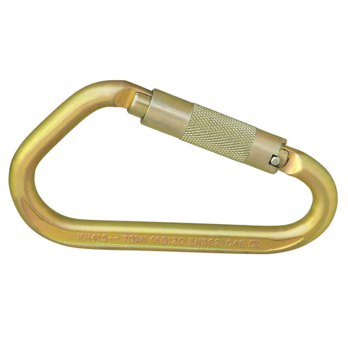 Steel Twist Lock Carabiner