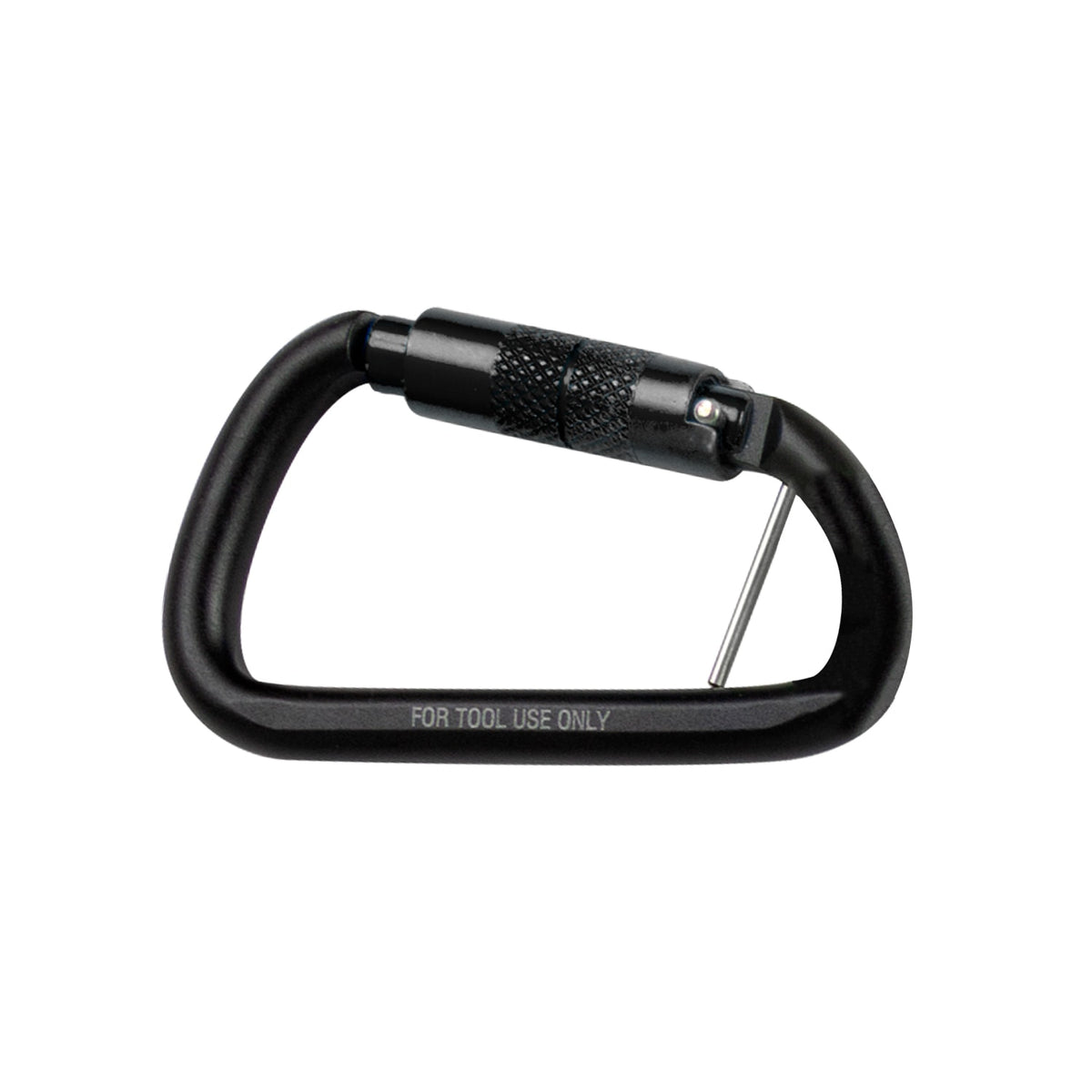 Buckingham Aluminum Twist Locking Tool Tether Carabiner w/ Captive Pin – 5005P 5005P