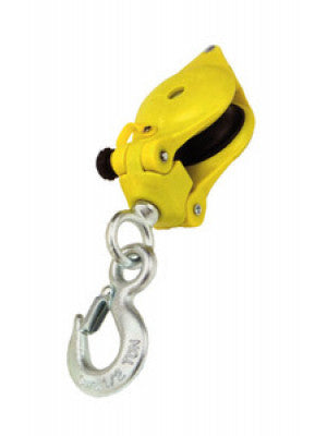 3" Hand Line Utility Block with Latched Swivel Hook