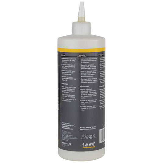 Premium Synthetic Wax Cable Pulling Lube 1-Quart