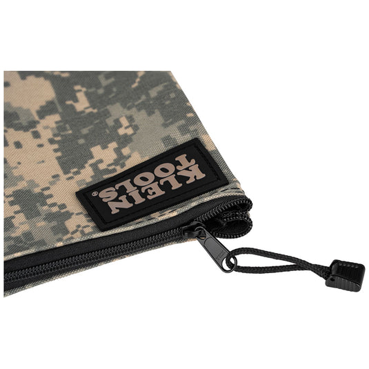 Zipper Bag, Camouflage Cordura Nylon Tool Pouch, 12-1/2-Inch