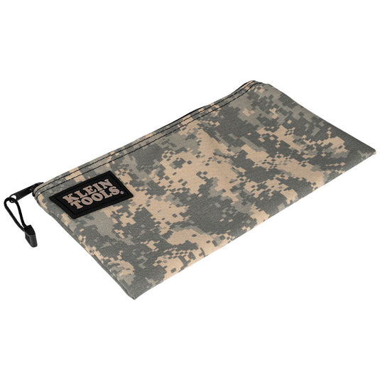 Zipper Bag, Camouflage Cordura Nylon Tool Pouch, 12-1/2-Inch