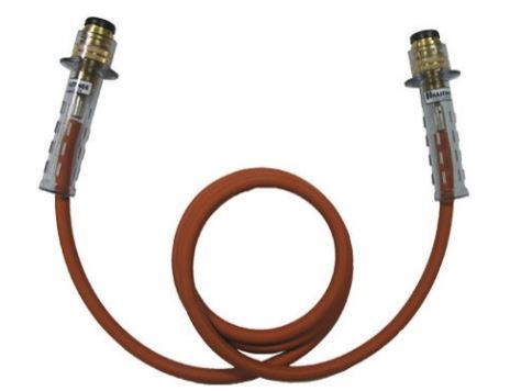 15 KV Factory Assembled Jumpers with Medium Range Heads - Clear - (53-6895)