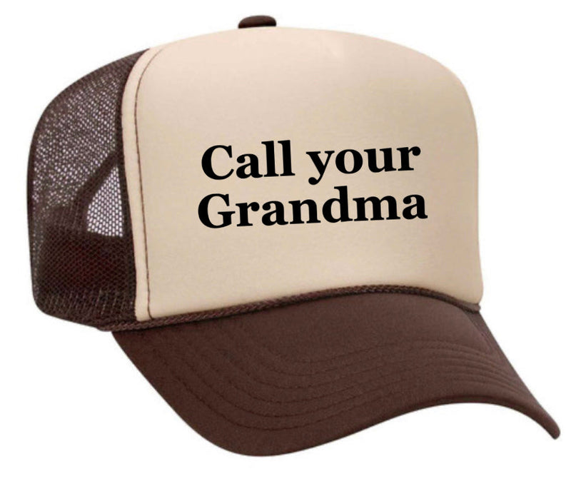 Load image into Gallery viewer, Call Your Grandma Trucker Hat
