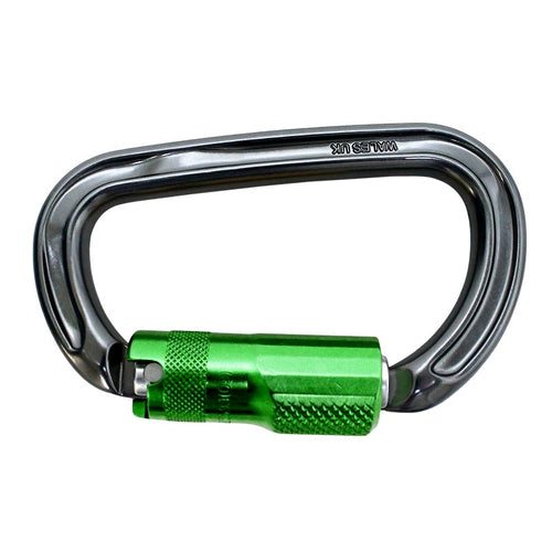 Aluminum triple action carabiner - 5555S4