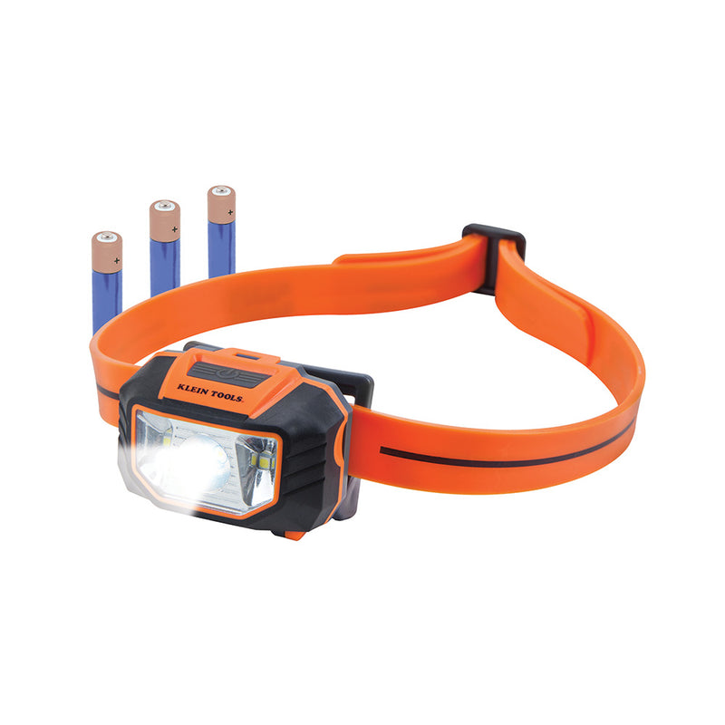 Load image into Gallery viewer, LED Headlamp with Silicone Hard Hat Strap
