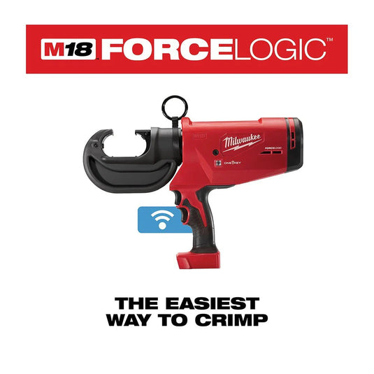 M18 FORCE LOGIC 12 Ton Utility Crimper Kit