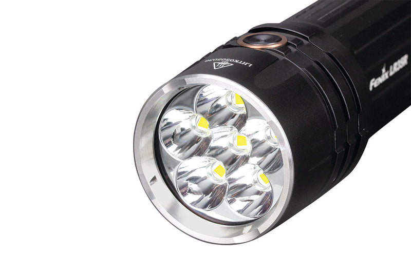 Load image into Gallery viewer, Rechargeable LED Flashlight - 10,000 Lumens - LR35R
