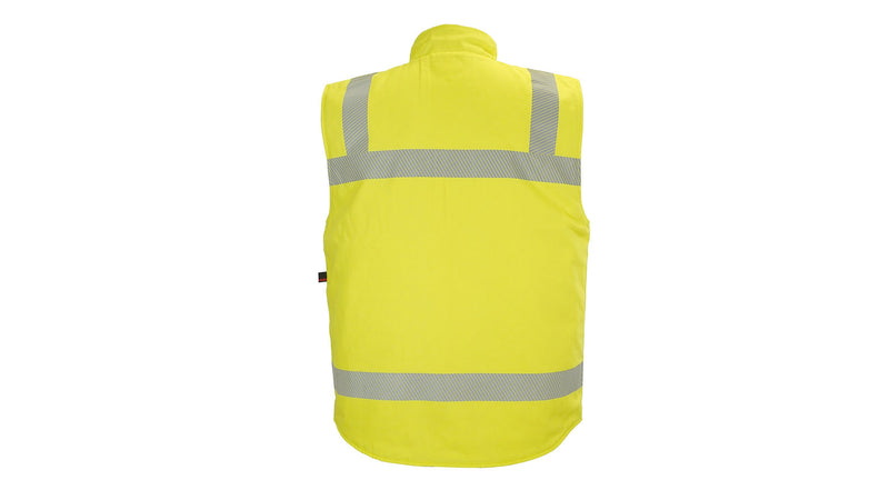 Load image into Gallery viewer, FR Winter Insulated Safety Vest Zip Closure Class 2 CAT3
