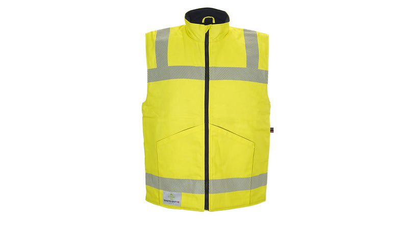 Load image into Gallery viewer, FR Winter Insulated Safety Vest Zip Closure Class 2 CAT3
