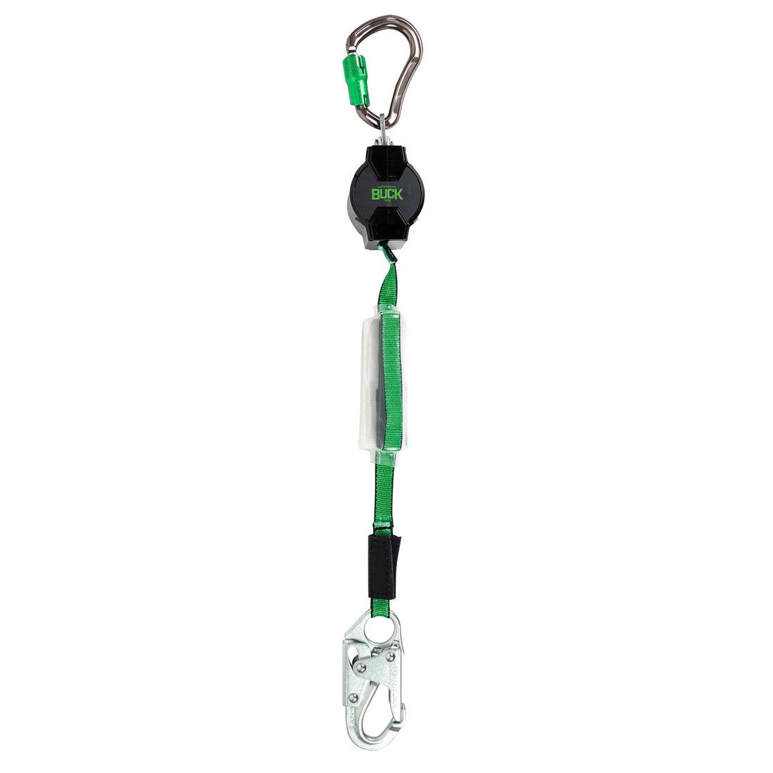 6′ Mini BuckLimiter™ with Aluminum Carabiner and Steel Snap – 6009-64AV
