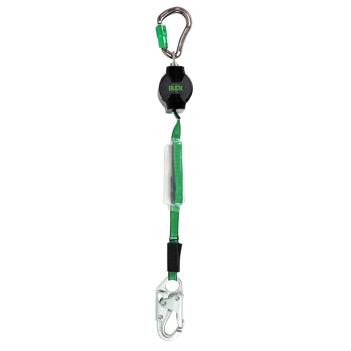 6′ Mini BuckLimiter™ with Aluminum Carabiner and Steel Snap – 6009-64AV