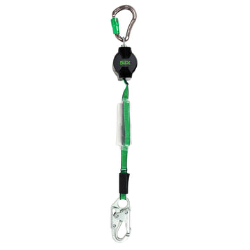 6′ Mini BuckLimiter™ with Aluminum Carabiner and Steel Snap – 6009-64AV