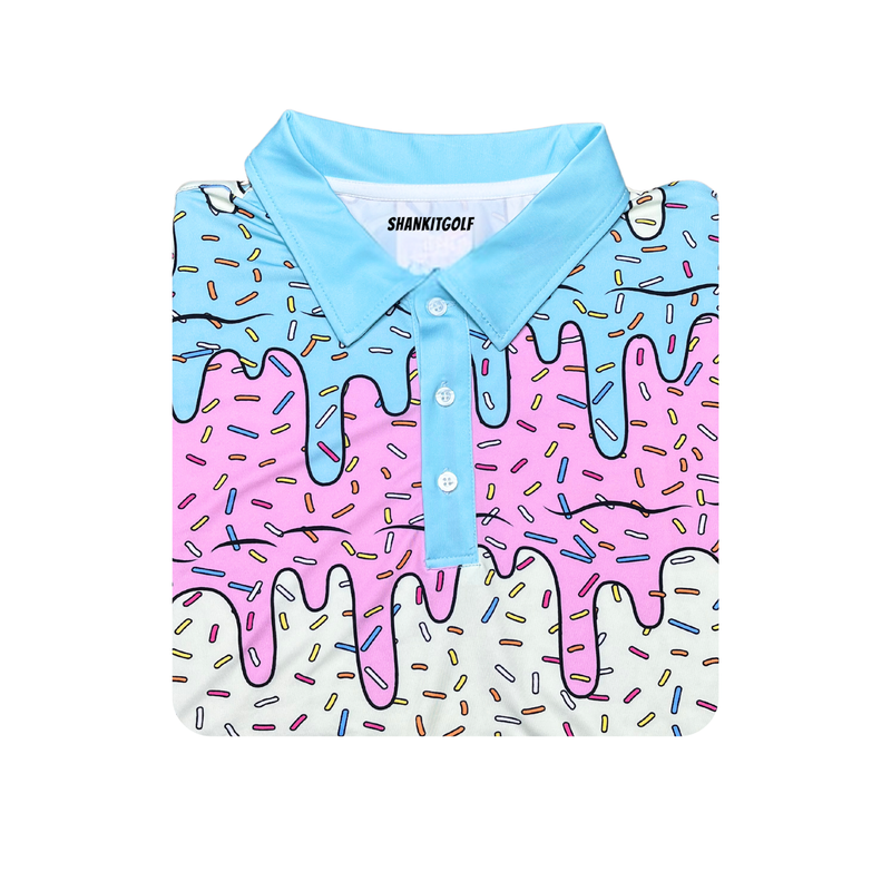 Load image into Gallery viewer, Ice Cream Drip Polo
