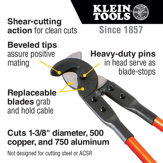 Standard Cable Cutter, 25-Inch