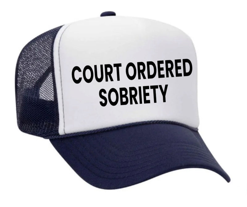 Load image into Gallery viewer, Court Ordered Sobriety Trucker Hat
