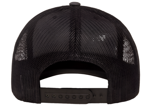 Charcoal Gray Trucker Snapback