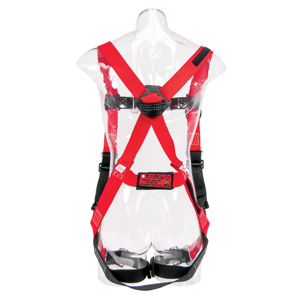 "H" Style Dielectric Harness with nylon loop back attachment