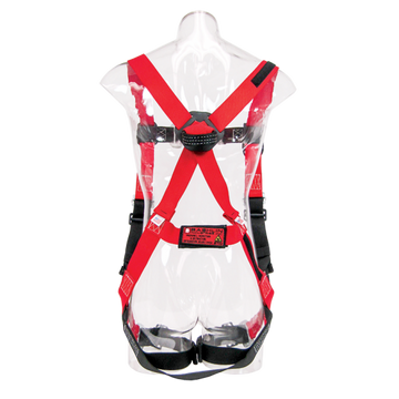 "H" Style Dielectric Harness with nylon loop back attachment