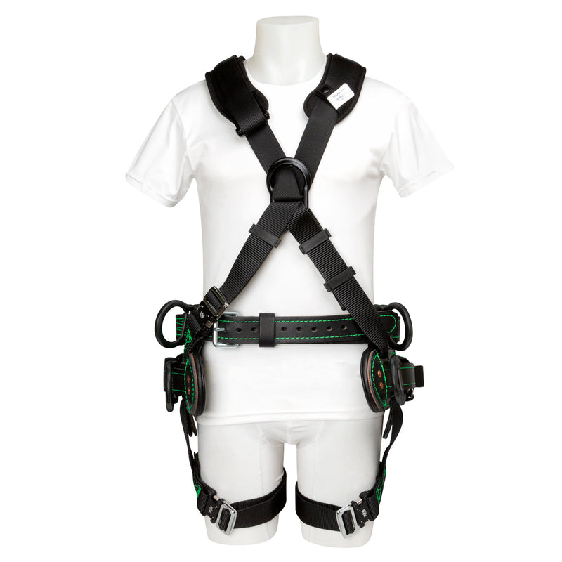 Load image into Gallery viewer, Adjustable short back belt™ x-style harness combo - 66996Q6
