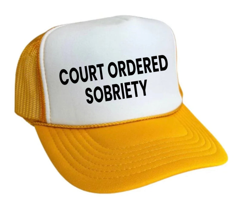 Load image into Gallery viewer, Court Ordered Sobriety Trucker Hat
