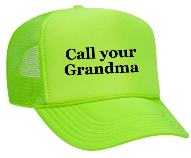 Load image into Gallery viewer, Call Your Grandma Trucker Hat
