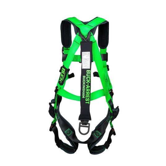 BuckOhm™ Dielectric H-Style Harness w/ BuckArrest™ Energy Absorbing Pack and BuckStep™ 2.0 - 68L9EQ42