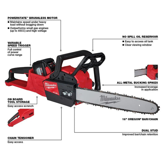 M18 FUEL 16 Chainsaw Kit