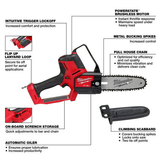 M18 FUEL HATCHET 8" Pruning Saw (Tool-Only)