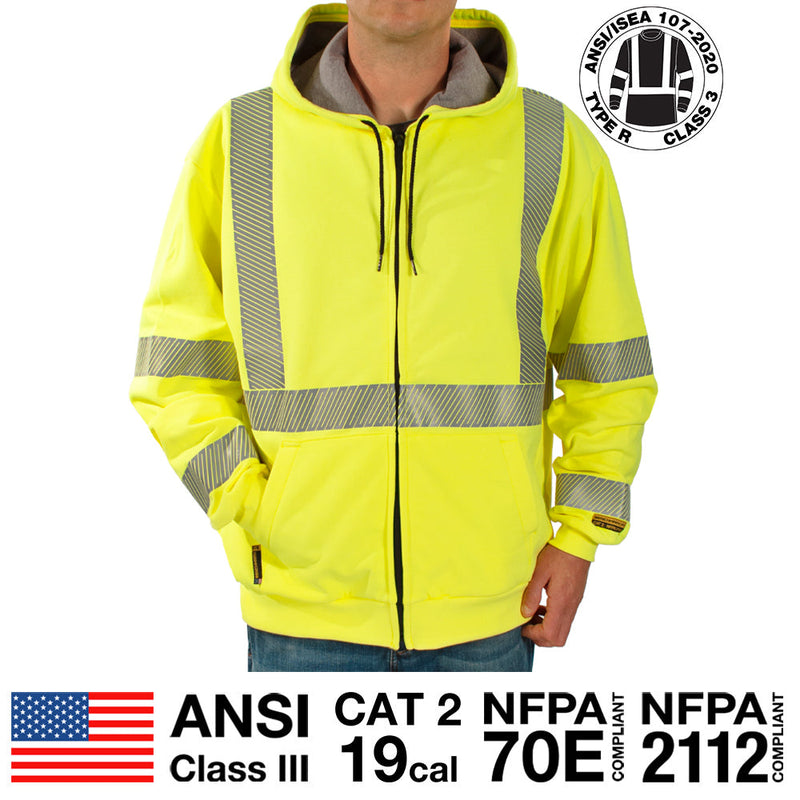 Load image into Gallery viewer, Amarillo FR Hi-Vis Hoodie
