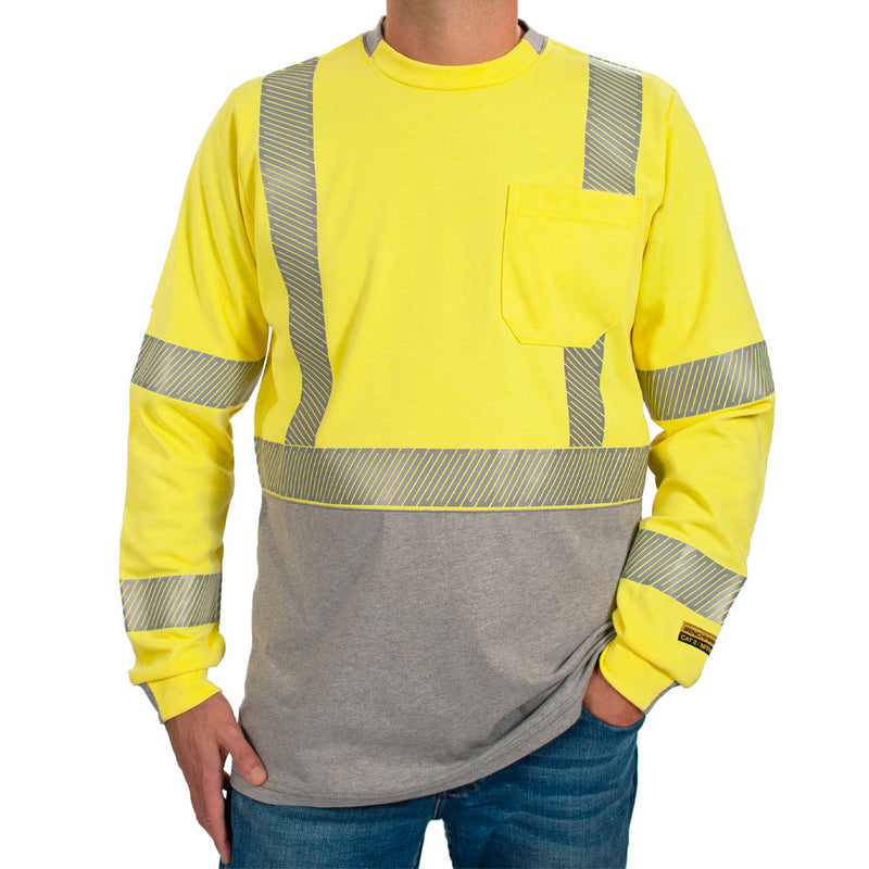 Load image into Gallery viewer, &quot;Tracer&quot; Hi Visibility FR Shirt
