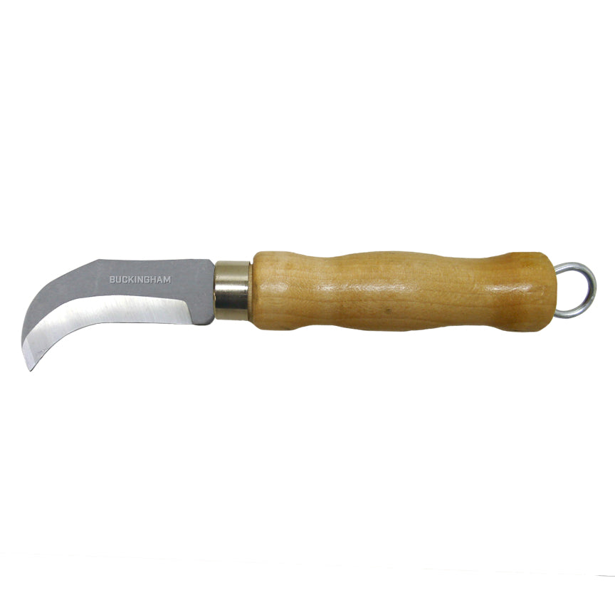 Buckingham Skinning Knife with Wooden Handle – 7080 7080