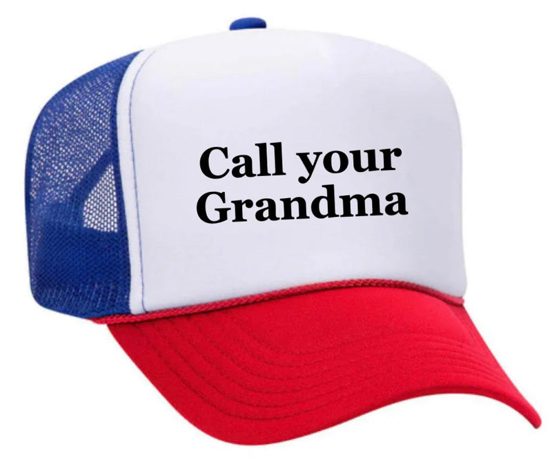 Load image into Gallery viewer, Call Your Grandma Trucker Hat
