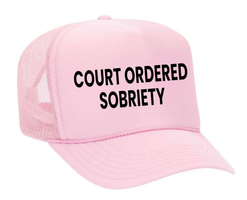 Load image into Gallery viewer, Court Ordered Sobriety Trucker Hat
