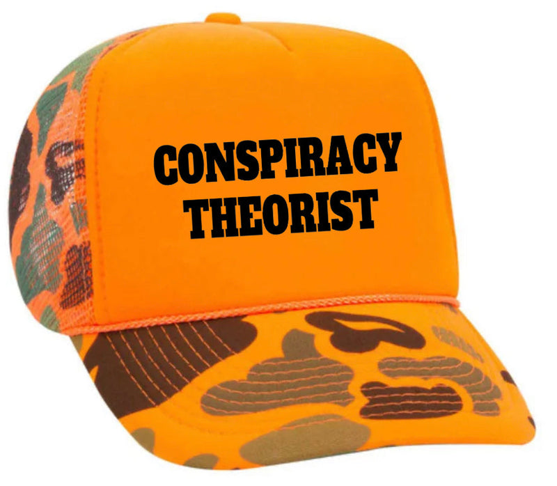 Load image into Gallery viewer, Conspiracy Theorist Trucker Hat
