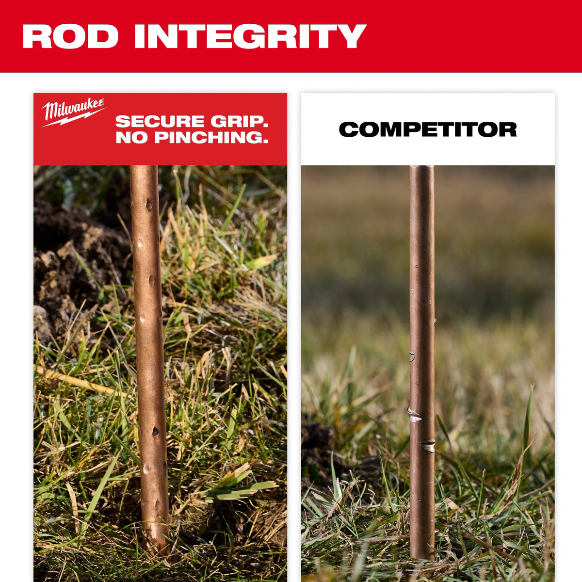 Milwaukee Side Load Ground Rod Driver rod integrity